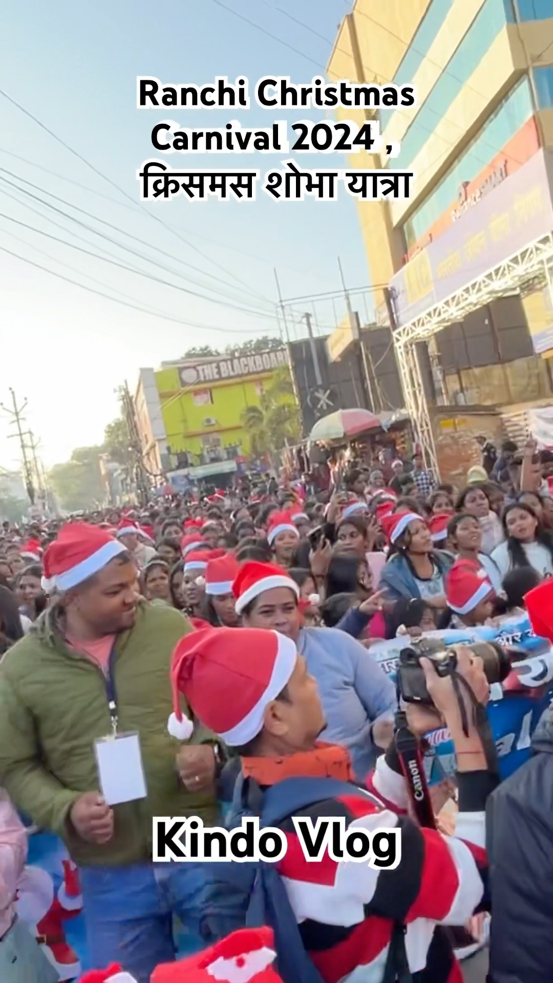 Ranchi Christmas Carnival 2024 , क्रिसमस शोभा यात्रा/video84